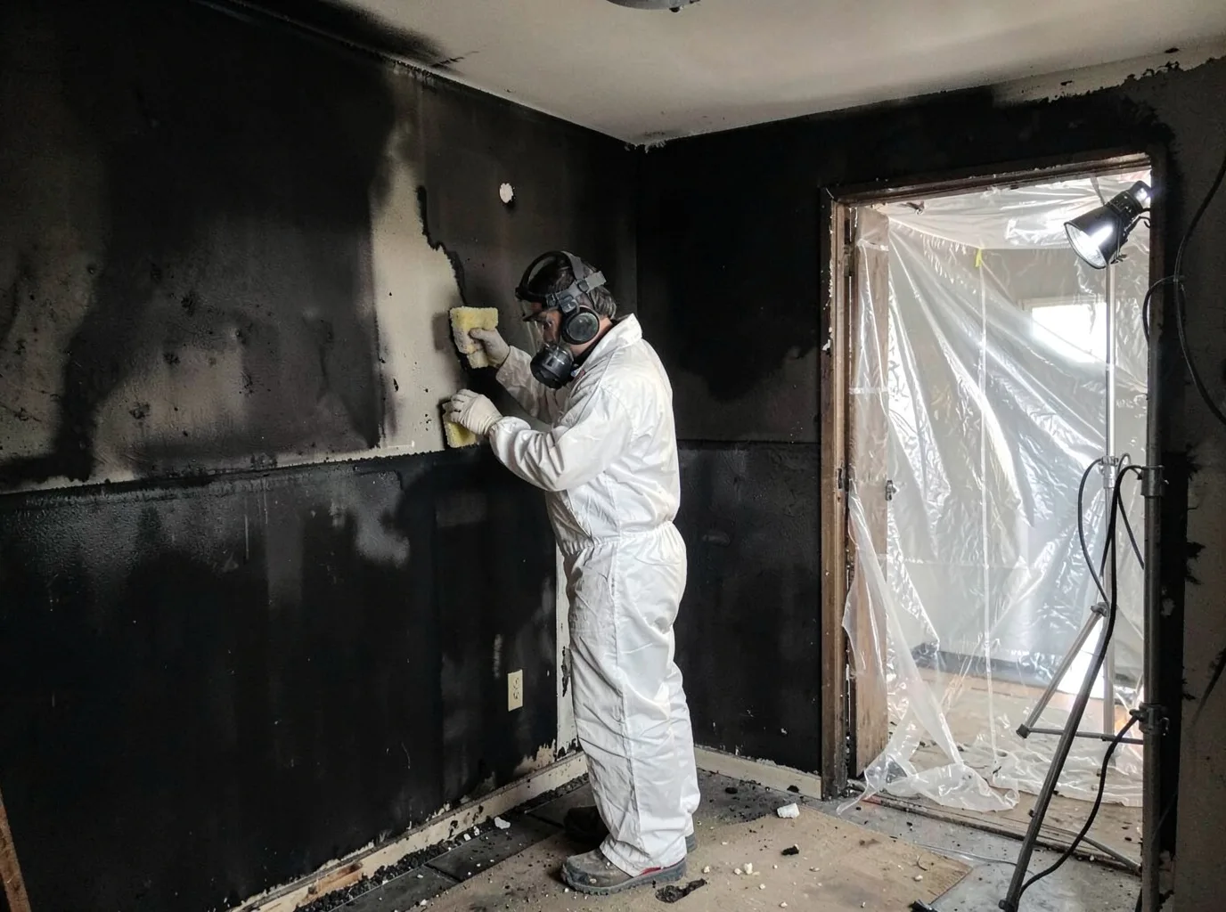 Fire Damage Restoration company in Hinton, OK